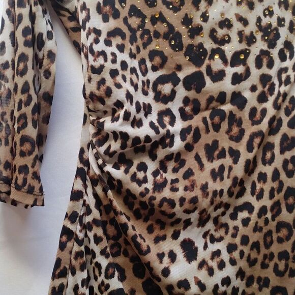 Alfini leopard print top - Picture 4 of 7